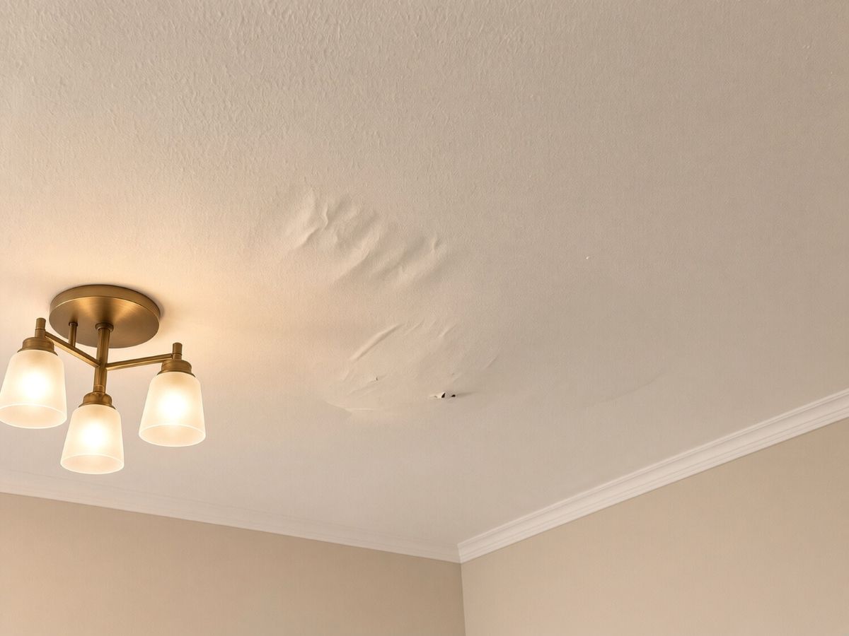 AC Drain Pan Overflowed, Ceiling Sagging? What to Do | NTX